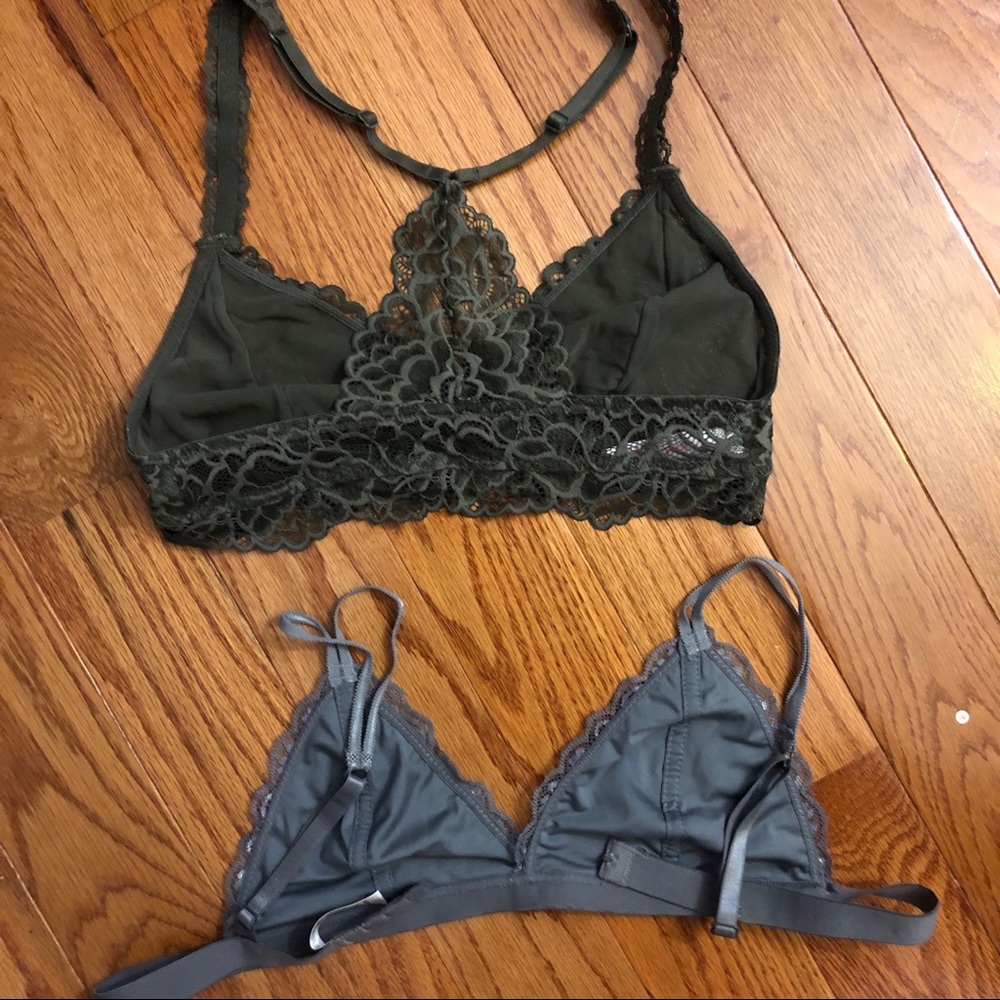2 bralettes only $25 for both